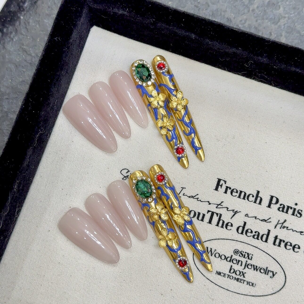 Palace Grandeur | Handmade Press-On Nails - main product image 3