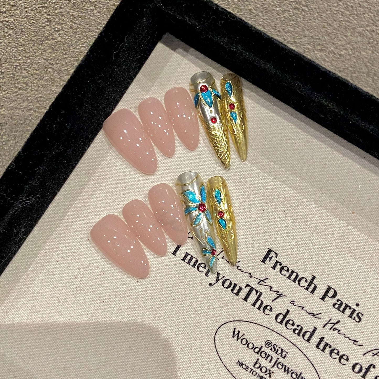 Imperial Court Pink | Handmade Press-On Nails