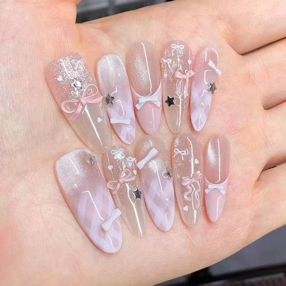 10-Style Autumn Press-On Nails Collection - XS/S/M