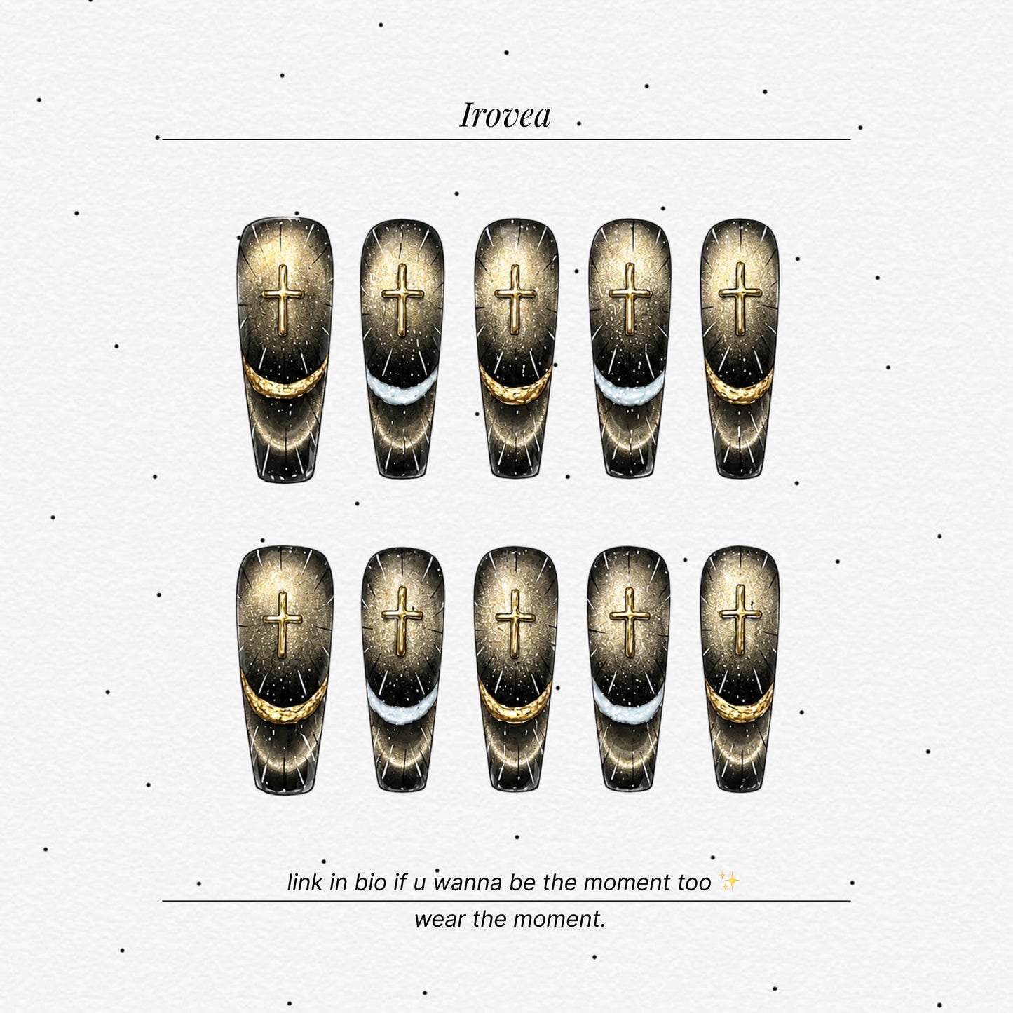 Sacred Light | Aurora Cat-Eye French Press-On Nails