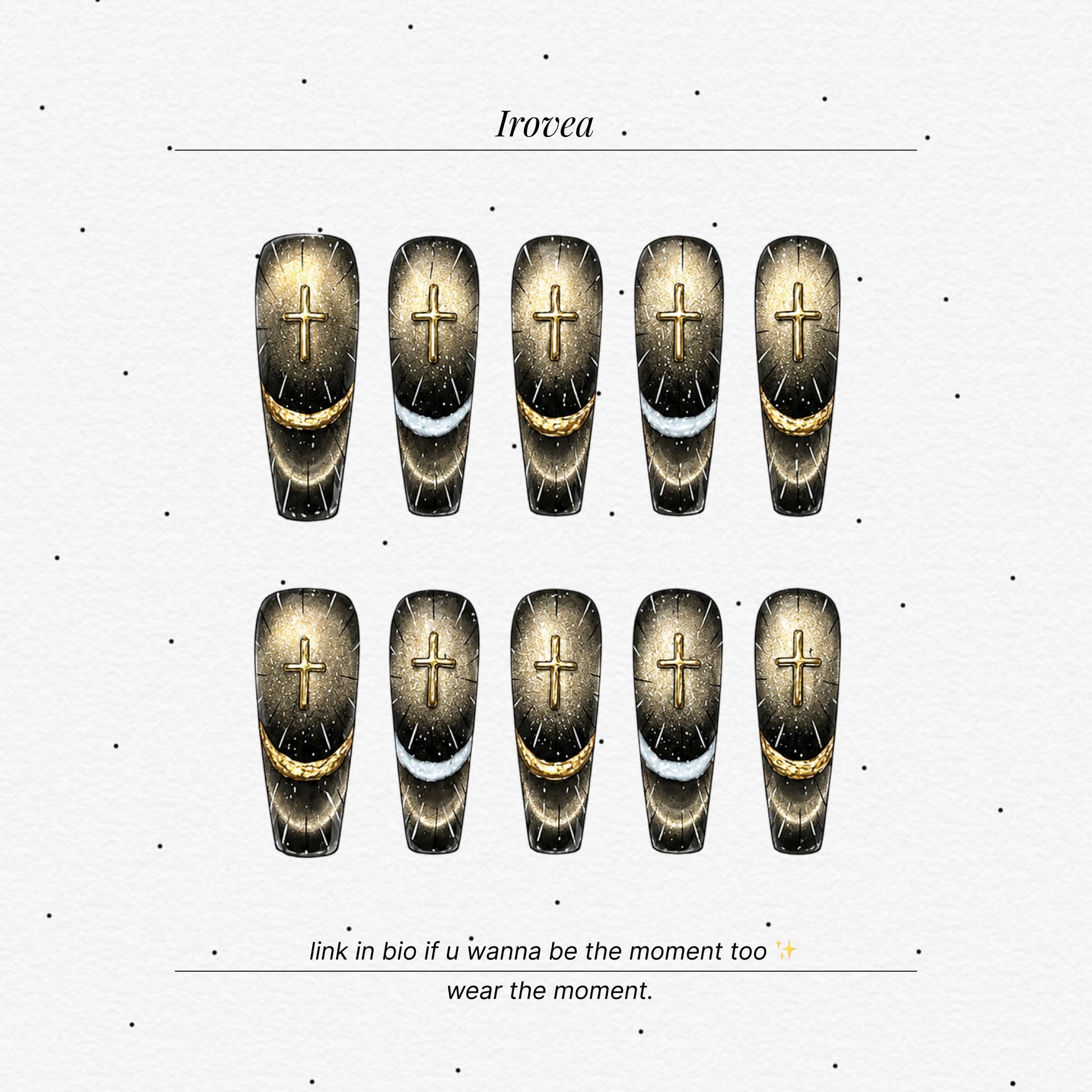Sacred Light | Aurora Cat-Eye French Press-On Nails