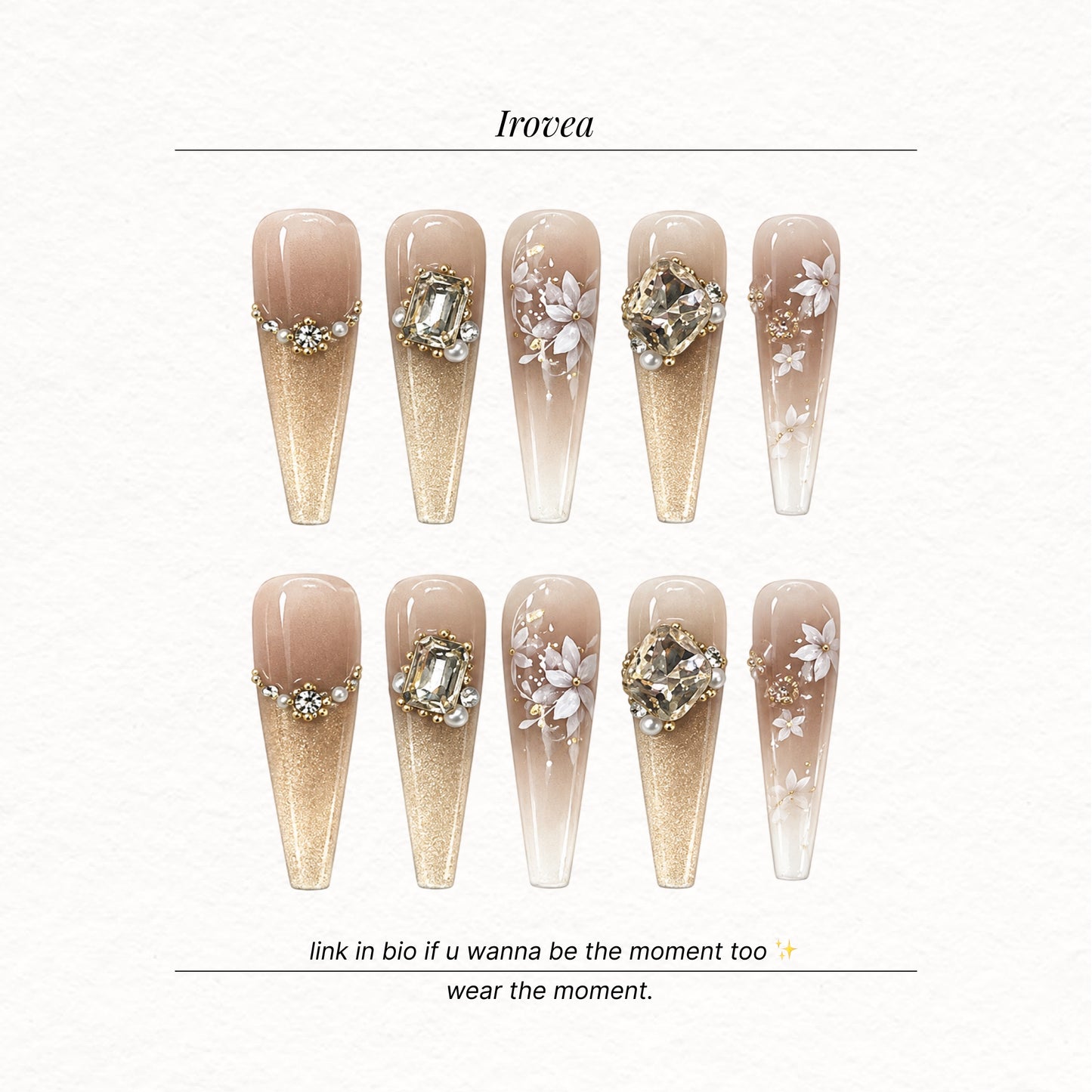 Autumn Glow | Cat-Eye Press-On Nails
