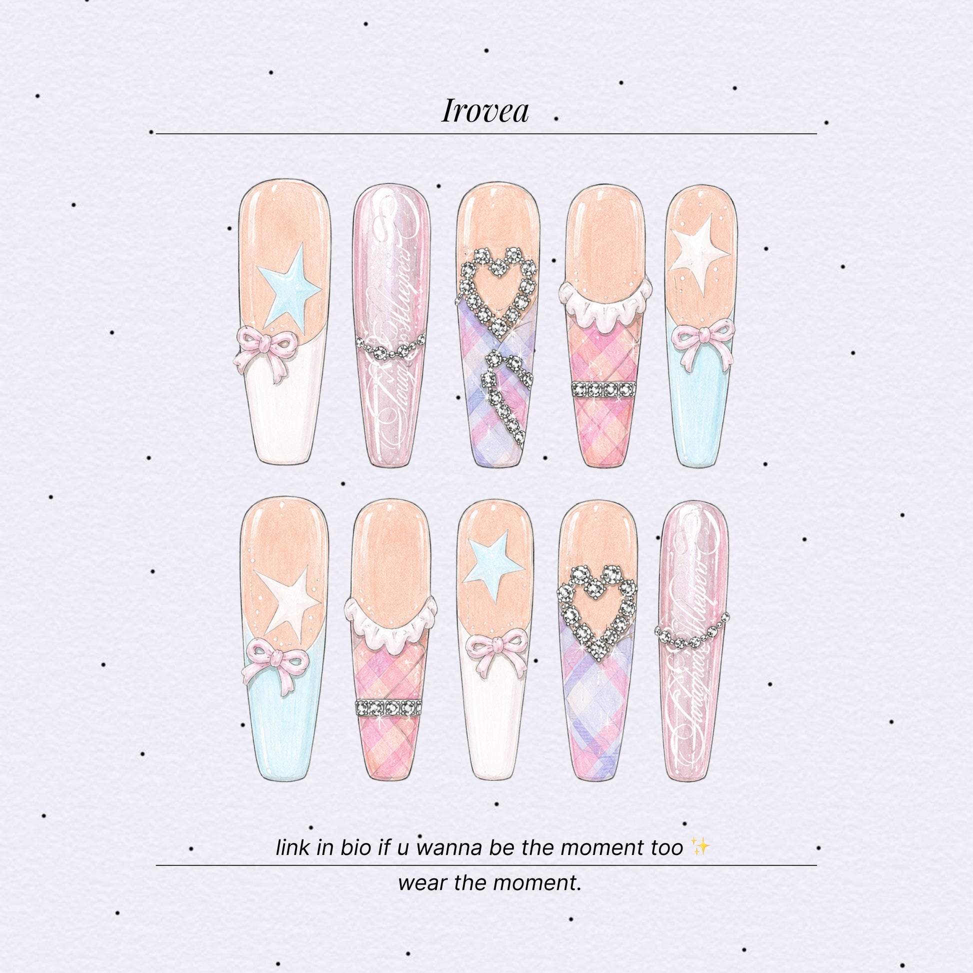 Macaron Daydream | Aurora Pastel Press-On Nails